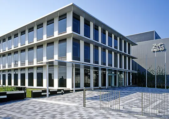 日本ゼトック 工場の外観