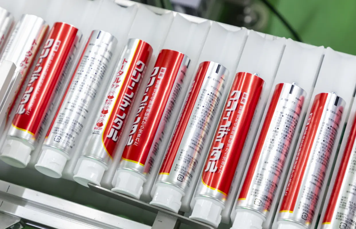 製品が並んでいる様子